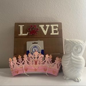 Disney Pink Princess Foam Crown 👑